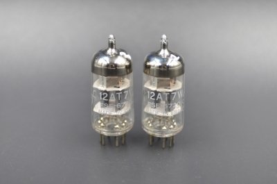 LA RADIOTECHNIQUE CSF 12AT7WA PAIR  			