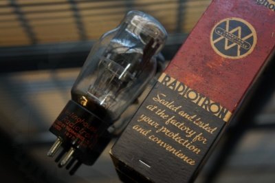 MARCONI 2A3 &quot;ENGRAVED BASE&quot;  			