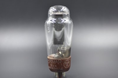 MARCONI BRIMAR 5U4G BLACK PLATE BROWN BASE SINGLE  			