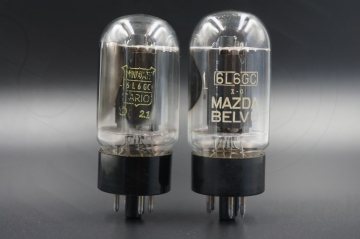 MINIWATT-MAZDA-RCA 6L6GC  			