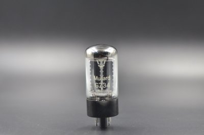MULLARD GZ34 f33 B SINGLE HALO SINGLE