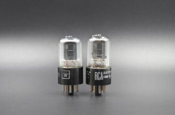 RCA 6SN7GT BLACK PLATE  			