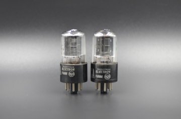 RCA 6SN7GTB BLACK PLATE  			