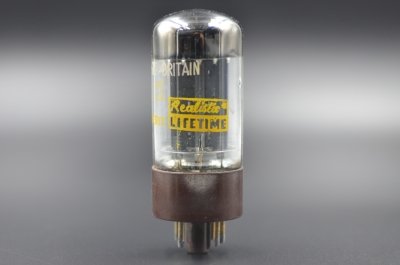 REALISTIC MULLARD GZ34 f32 B DOUBLE HALO SINGLE  			