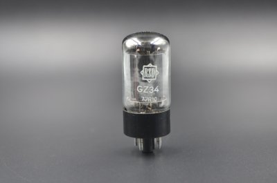 RSD MULLARD GZ34 f32 B SINGLE HALO SINGLE  			