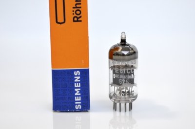 Lot De 2 Lampes Dario Miniwatt ECC81 / 12AT7 - NOS - Radiotechnique France - Testées