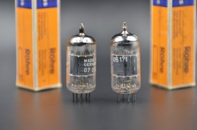 SIEMENS ECC83 I62 ≠ PAIR  			