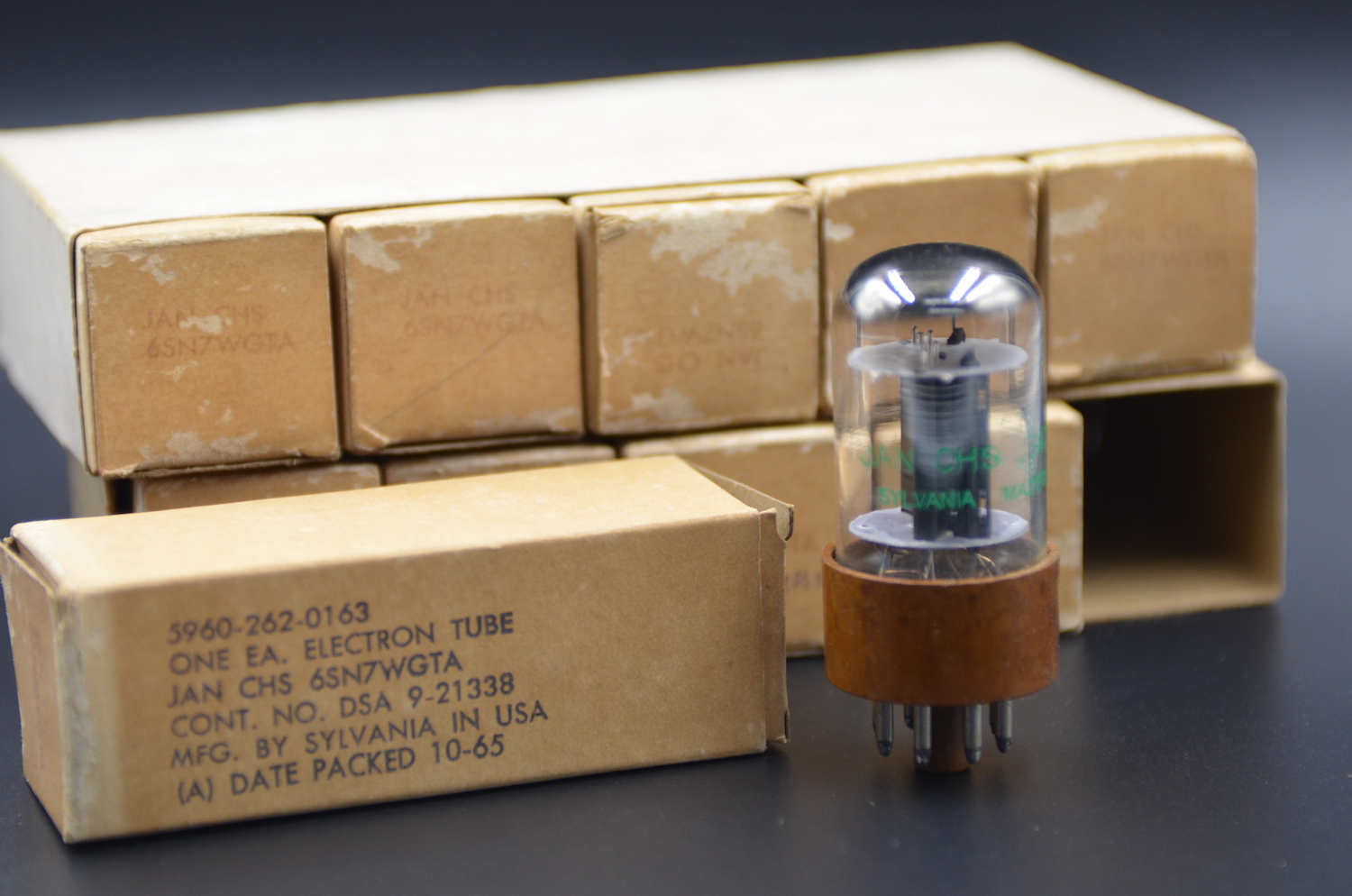 6SN7-WGT SYLVANIA ワンペアセット 真空管 (99) SYLVANIA 6SN7 WGTA PAIR