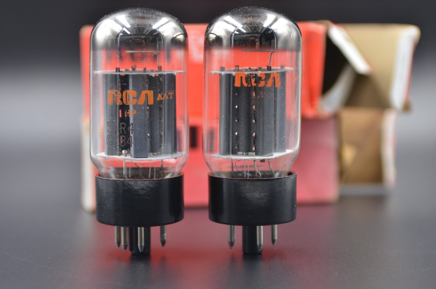 SYLVANIA RCA 5AR4 GZ34 COPPIA