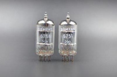 SYLVANIA SIEMENS 5751 PAIR  			
