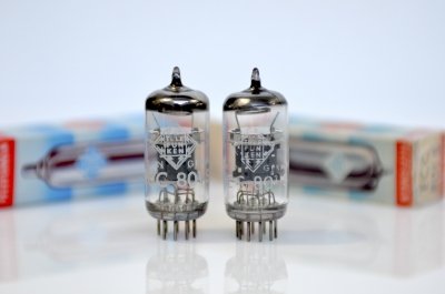 ECC81 - 12AT7 TELEFUNKEN NOS-NIB Singola (v305