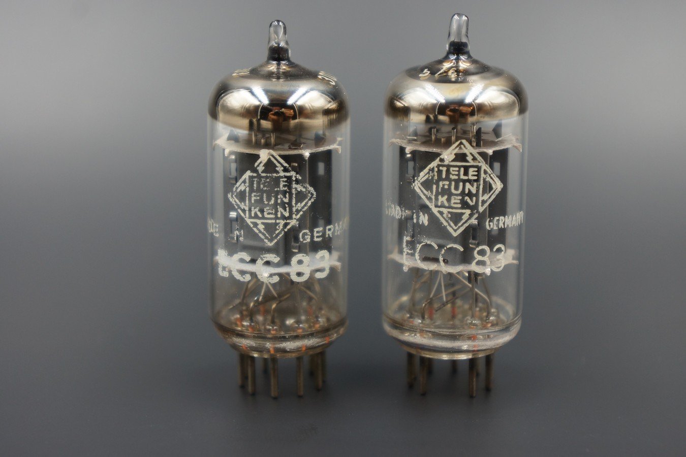 ドイツ TELEFUNKEN ECC83×2&ECC82×2 計4本 【公式通販】