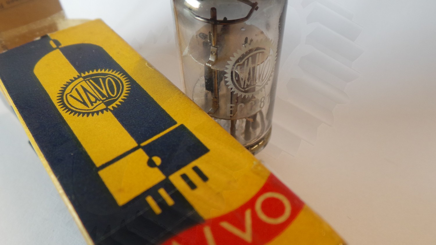 Valvo CCa チューブ マッチドペア - オランダ 1965年 NOS Valvo CCa チューブ マッチドペア - オランダ 1965年 NOS Valvo
